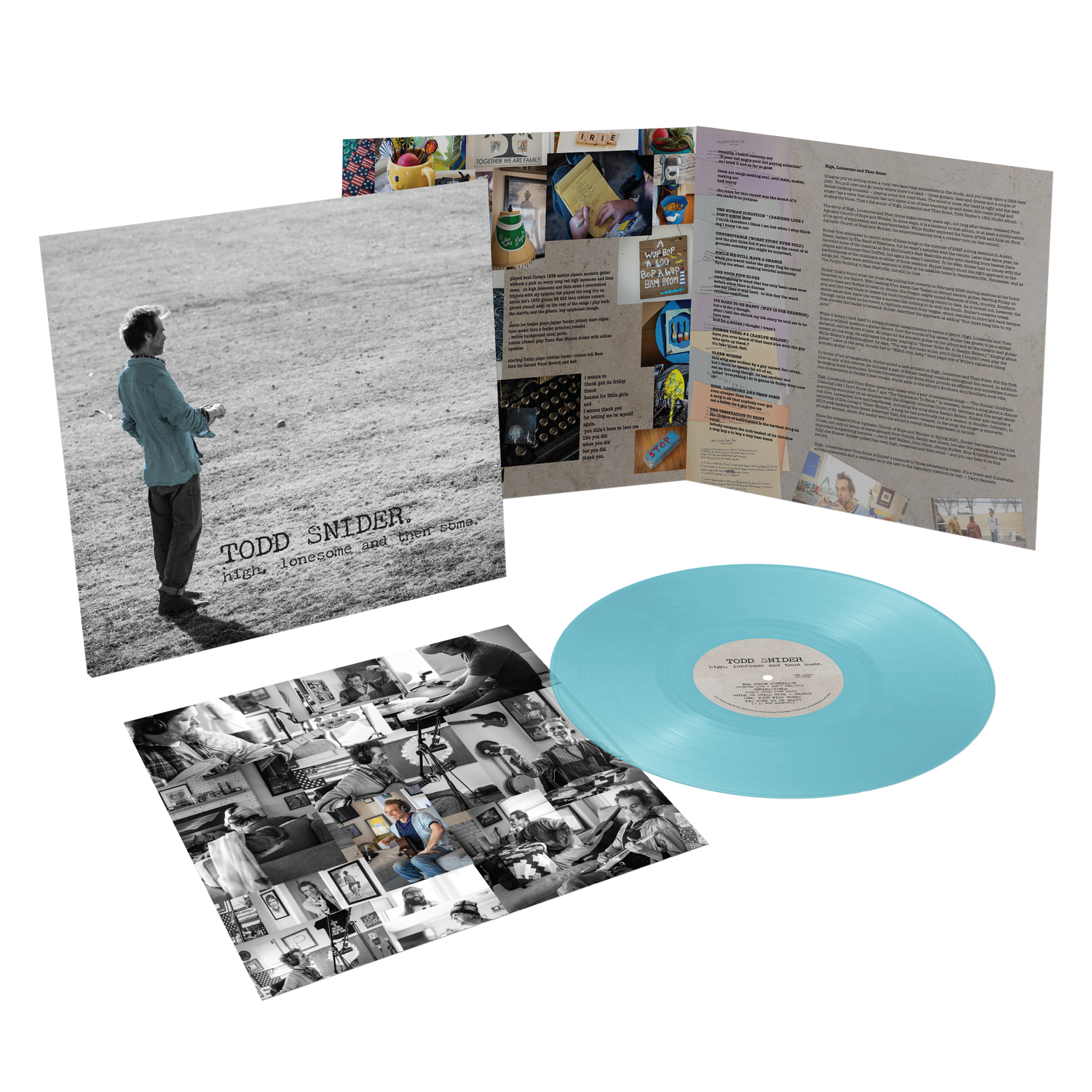 High, Lonesome and Then Some - Blue Glass Vinyl