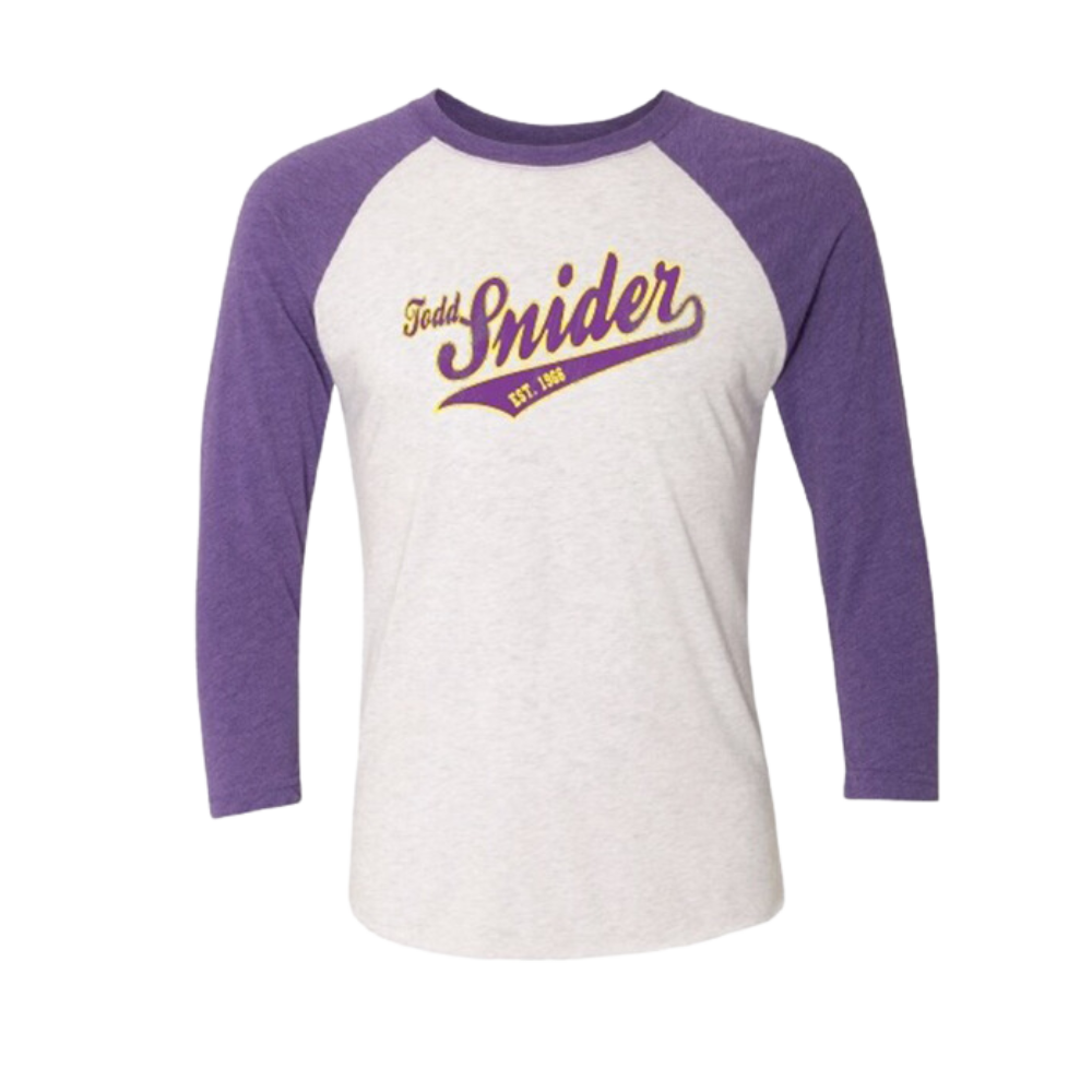 Unisexy 3/4 sleeve Baseball Tee