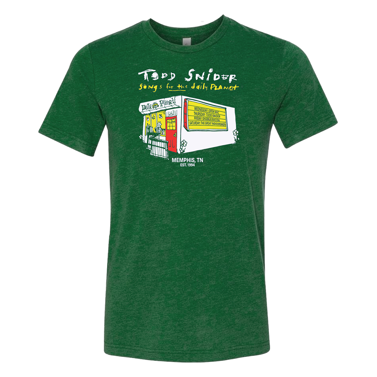 "Songs for the Daily Planet" T-Shirt