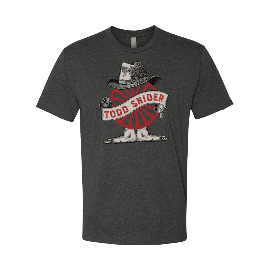 Unisexy Charcoal Wheel Tee