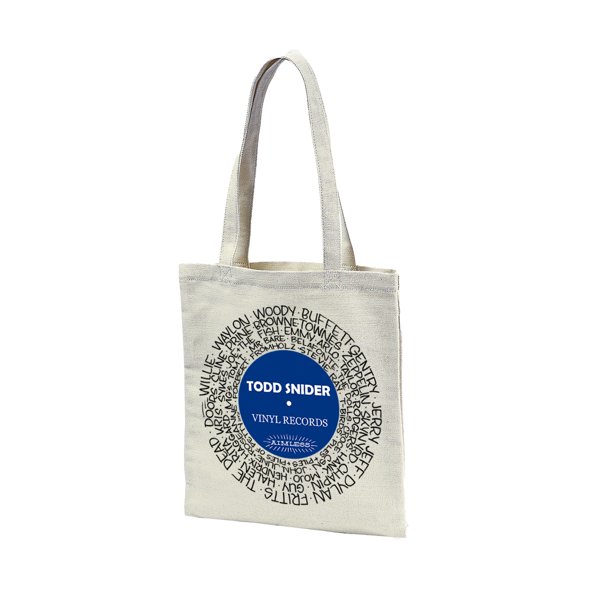 Vinyl Records Tote Bag