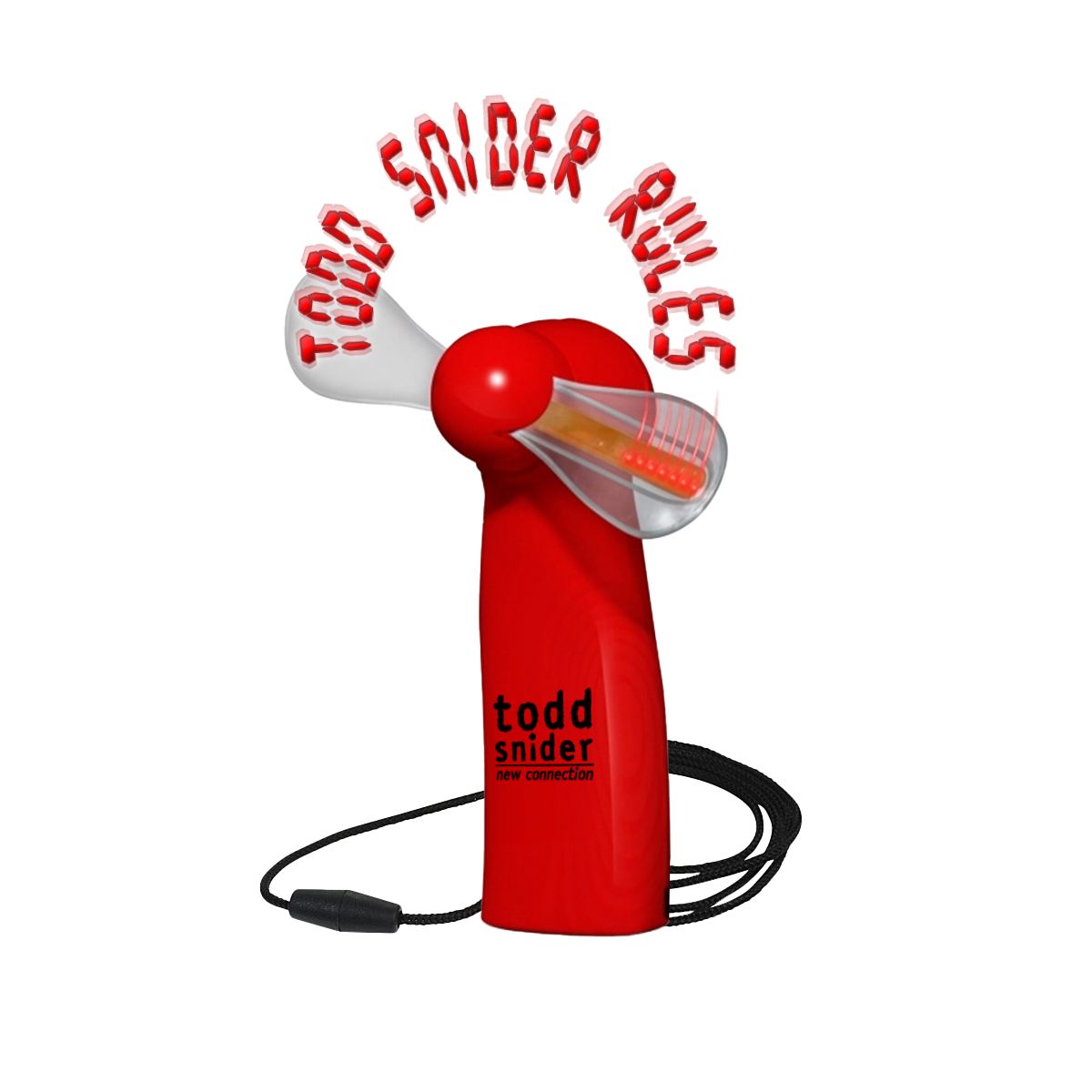 "New Connection" Handheld LED Fan