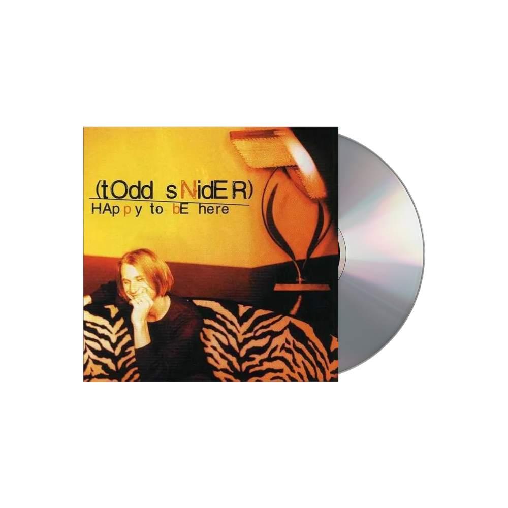 Todd Snider Happy to Be Here CD