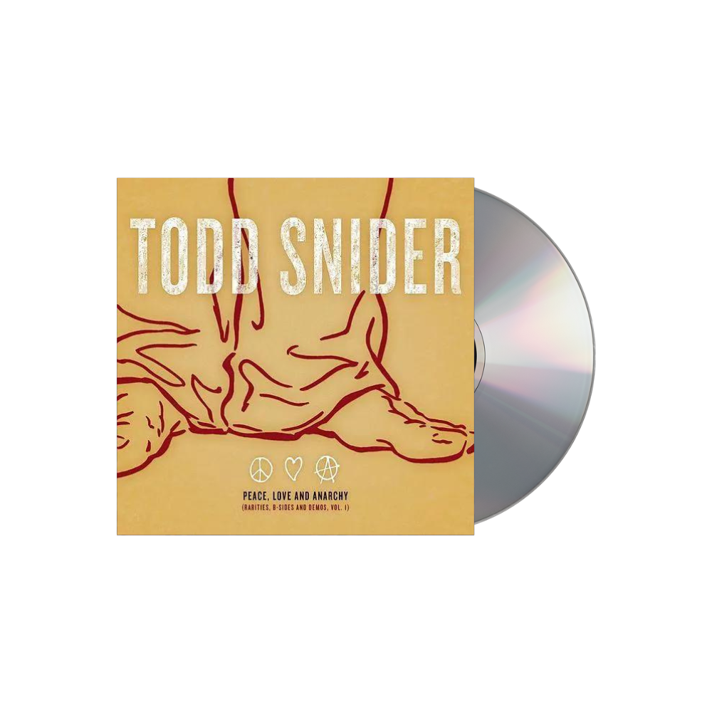 Todd Snider Peace Love and Anarchy CD