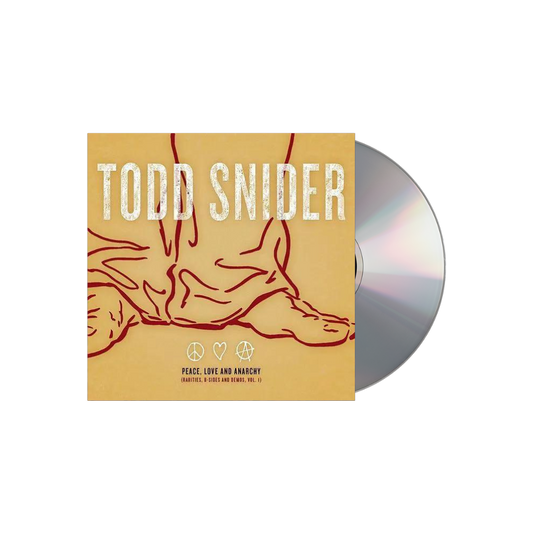 Todd Snider Peace Love and Anarchy CD