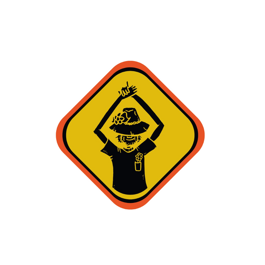 Crank It, We're Doomed Sticker
