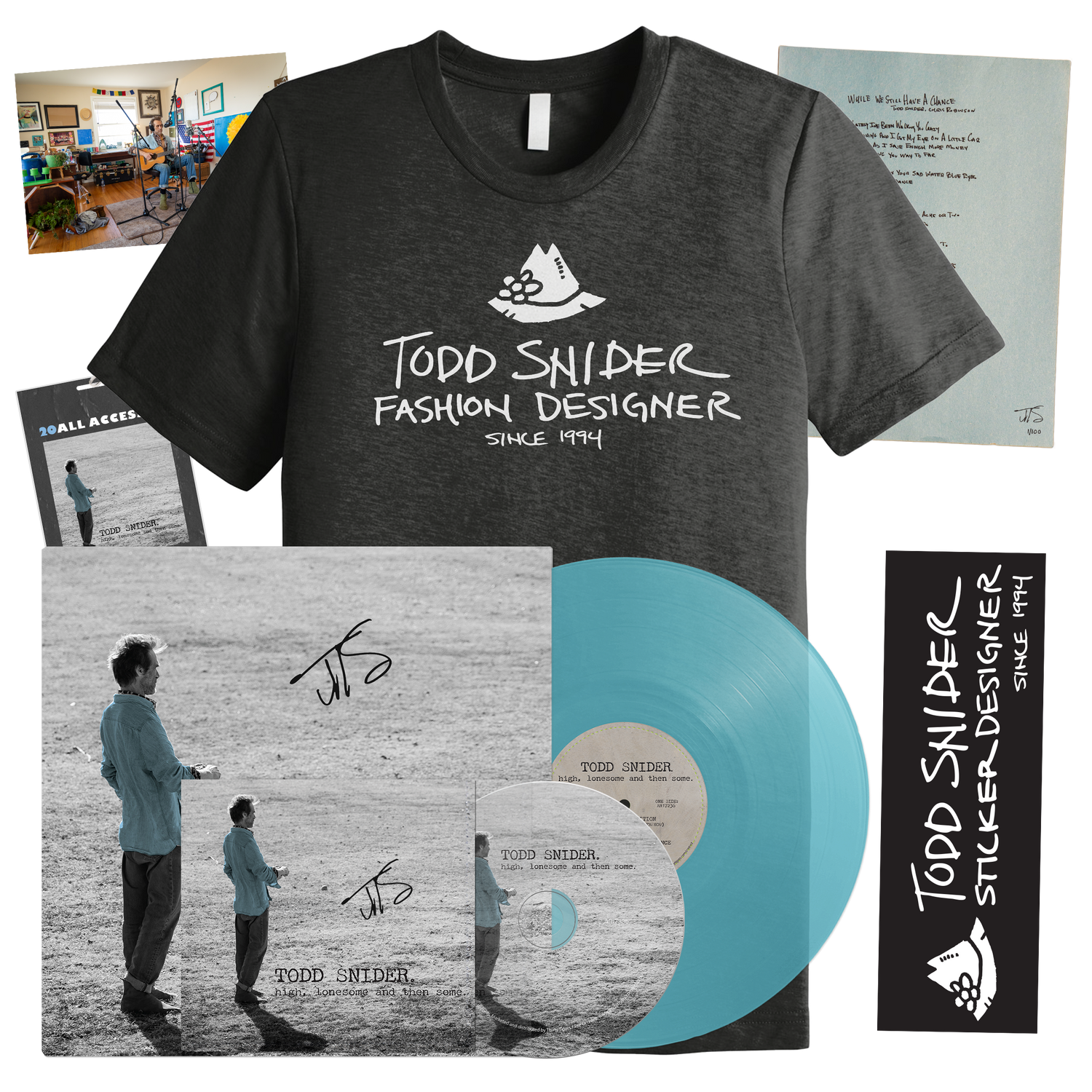 [AUTOGRAPHED] High, Lonesome and Then Some Signature VIP Vinyl & CD Bundle