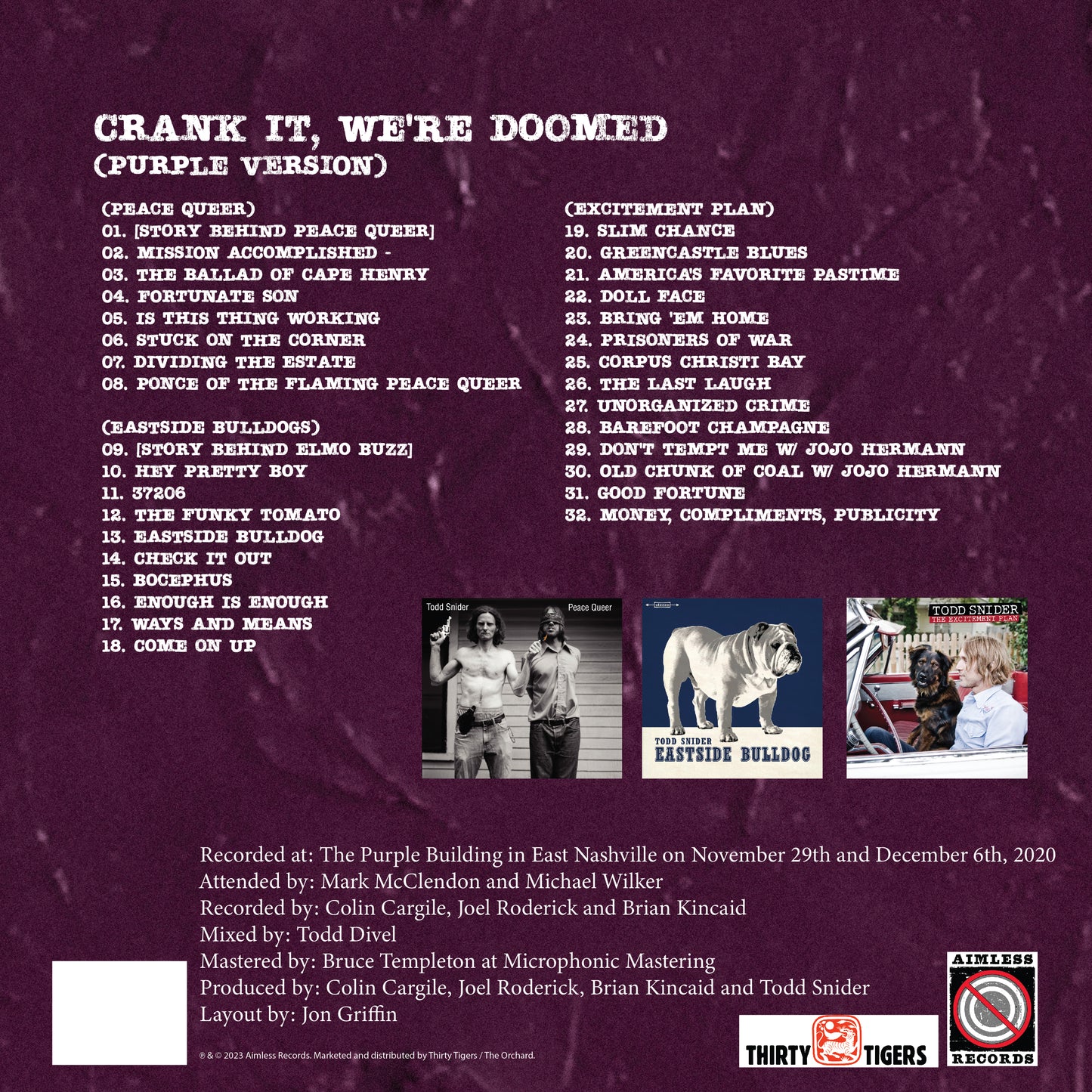 [Free Download] Crank It, We're Doomed (Purple Version)