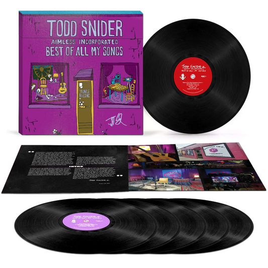 Todd Snider: Best of All My Songs Vinyl 6LP Box Set [Autographed]