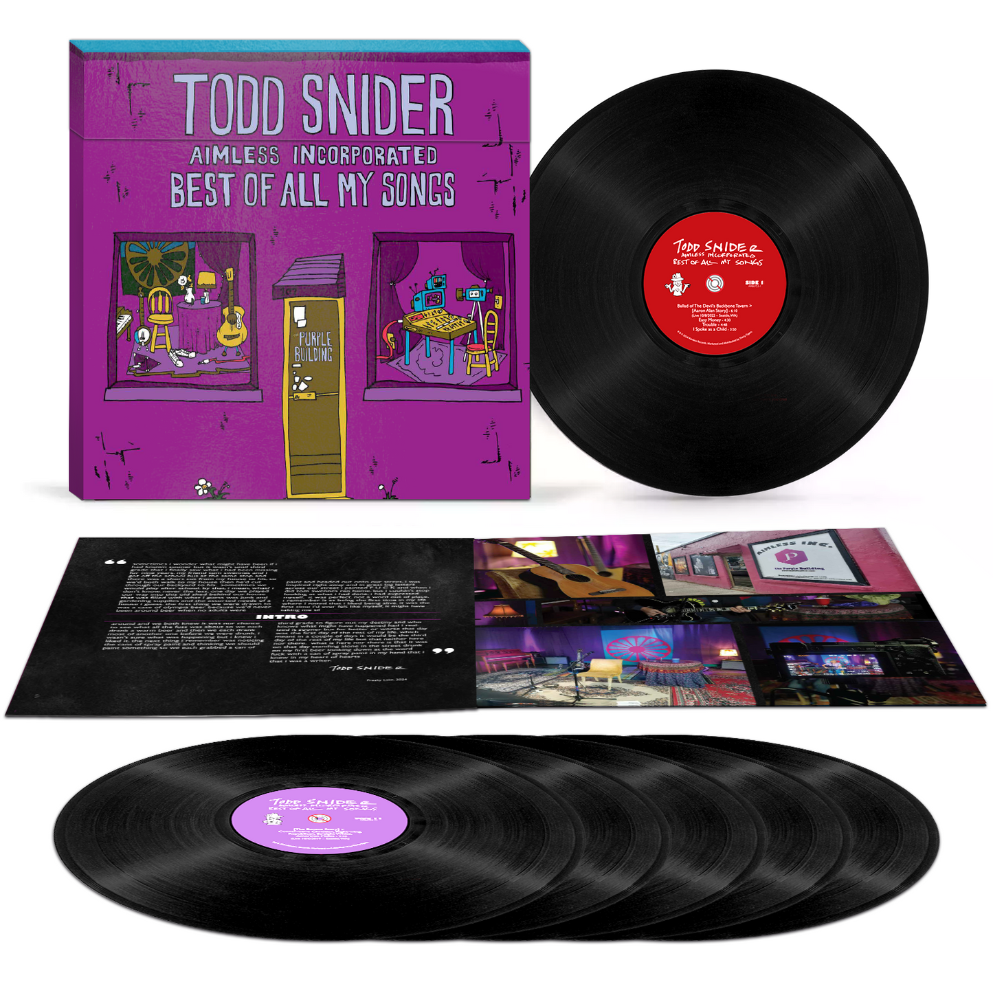 Todd Snider: Best of All My Songs Vinyl 6LP Box Set