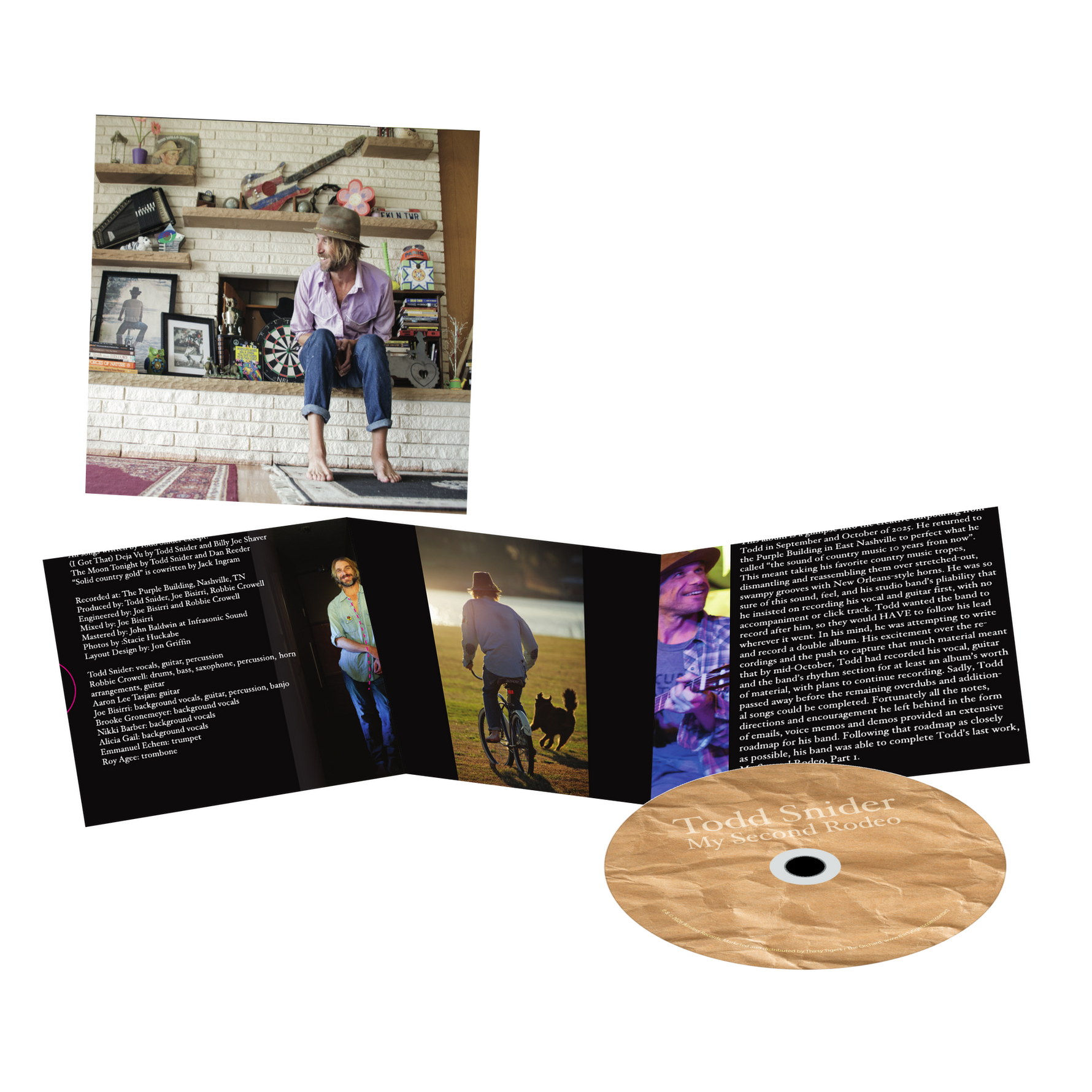 Todd Snider My Second Rodeo deluxe CD