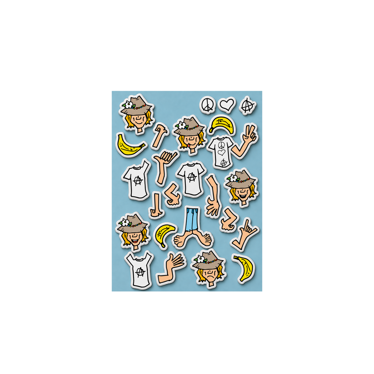 Articulating Todd magnet set
