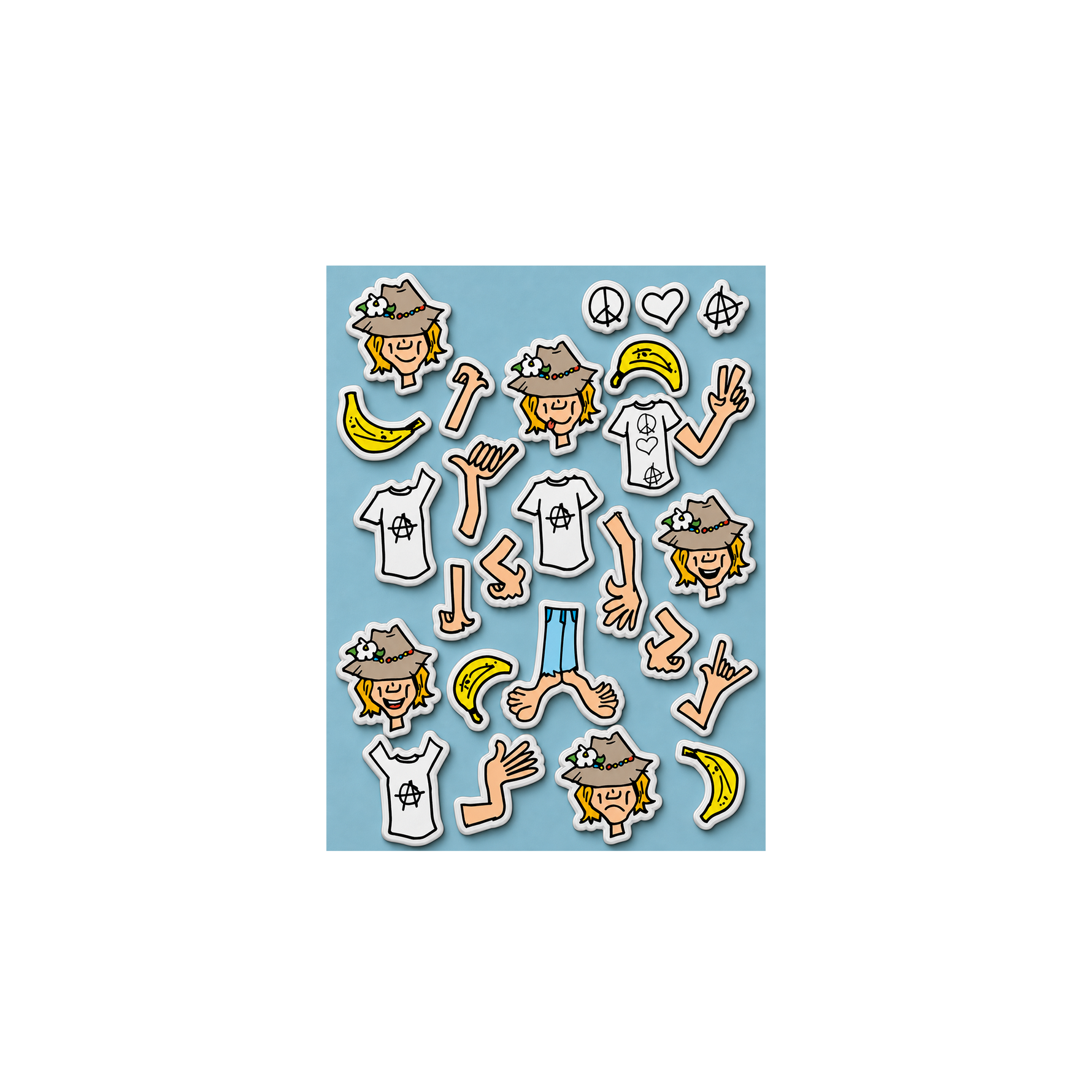 Articulating Todd magnet set