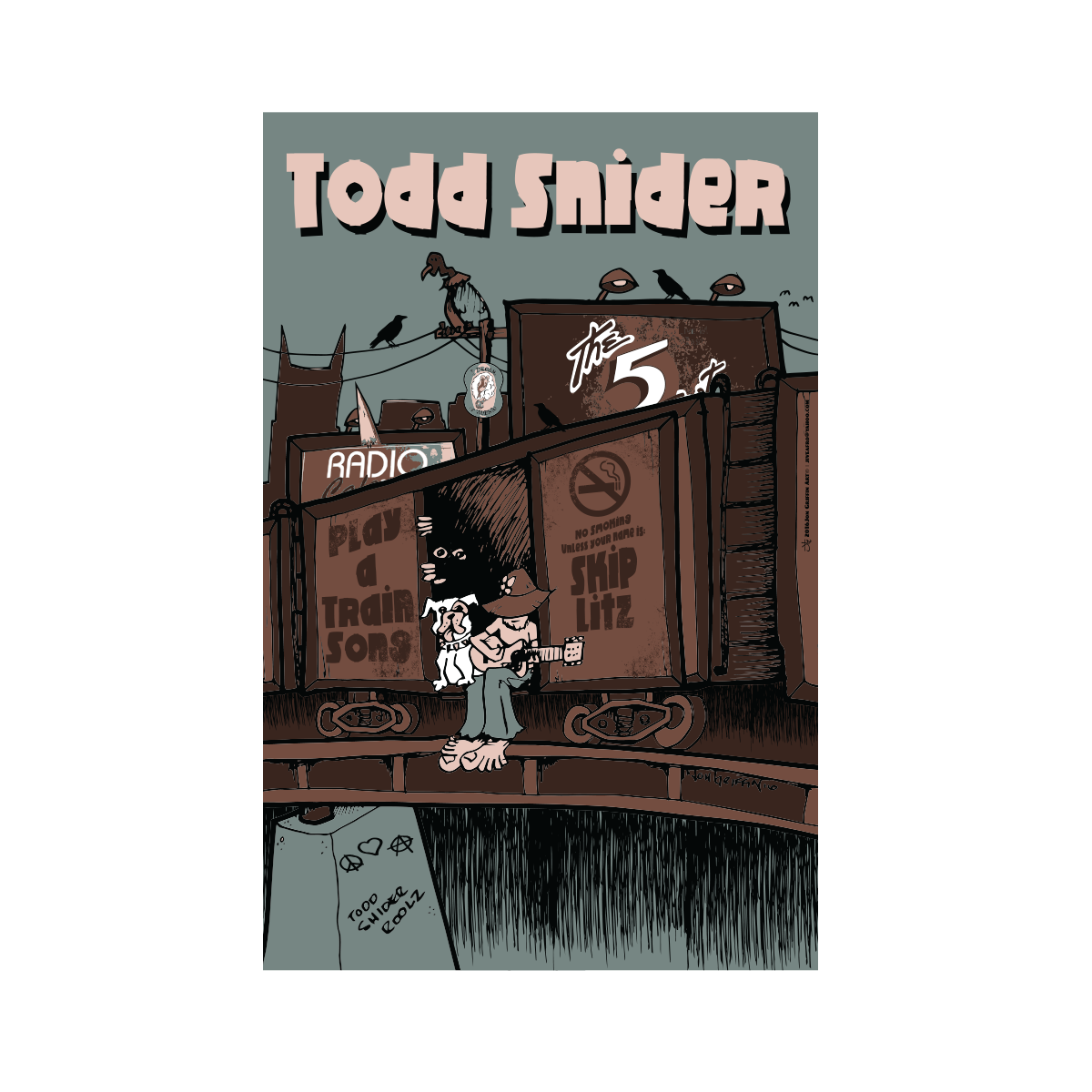 Play A Train Song LE Poster