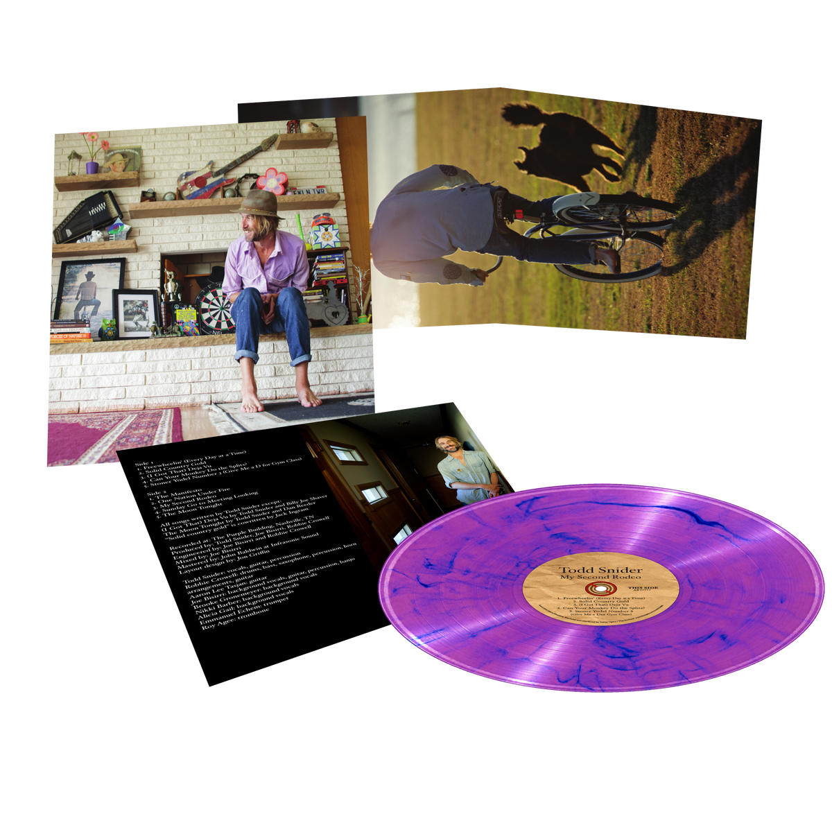 My Second Rodeo Deluxe Synthwave vinyl