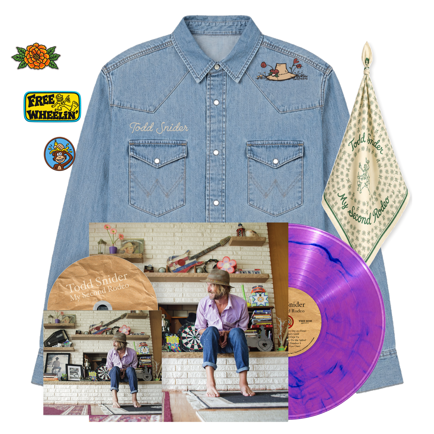My Second Rodeo Here Comes a Cowboy Vinyl + CD Bundle