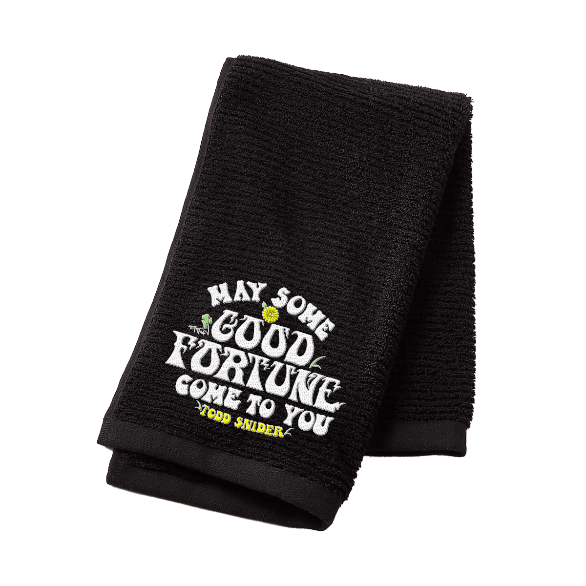 Some Good Fortune Embroidered Stage Towel